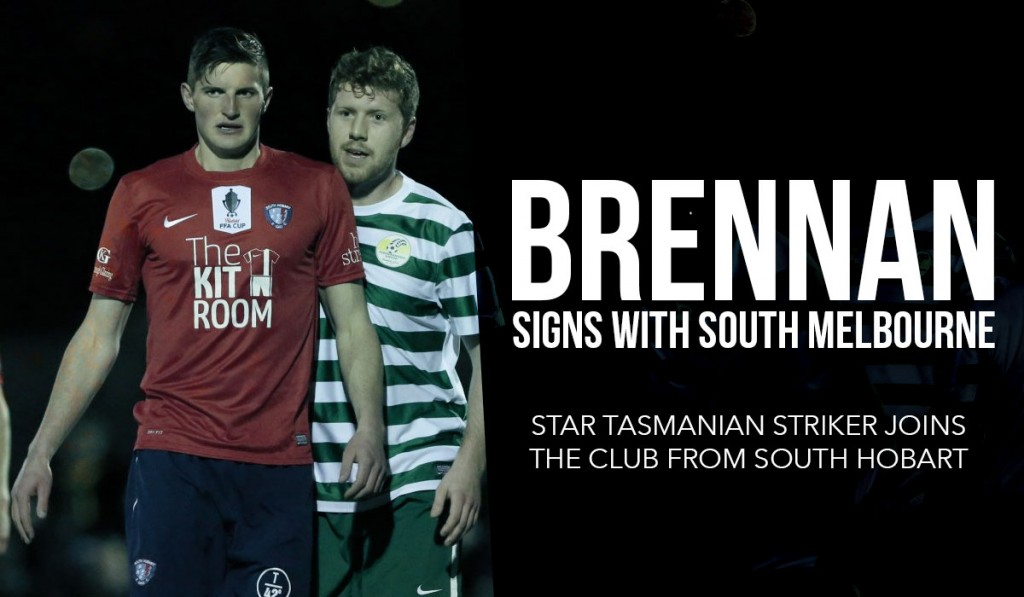 Star South Hobart striker Brennan signs with SMFC for 2015 NPL Season