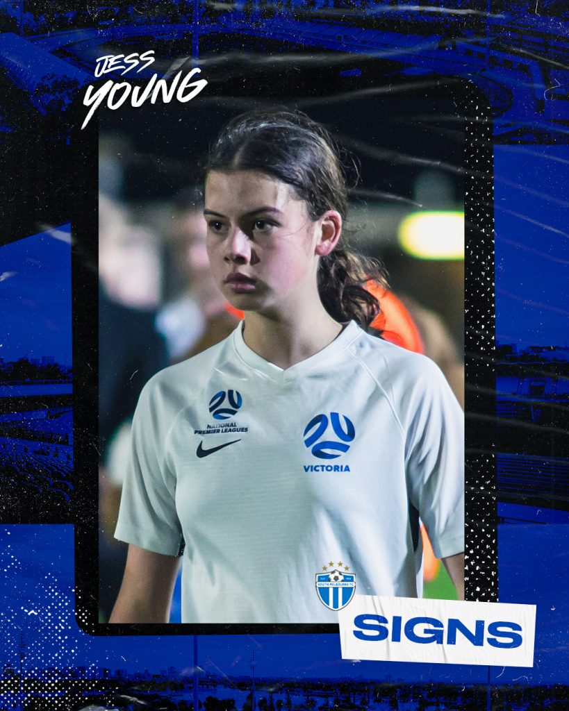 Jessica Young joins SMFC for 2022 NPLW season.