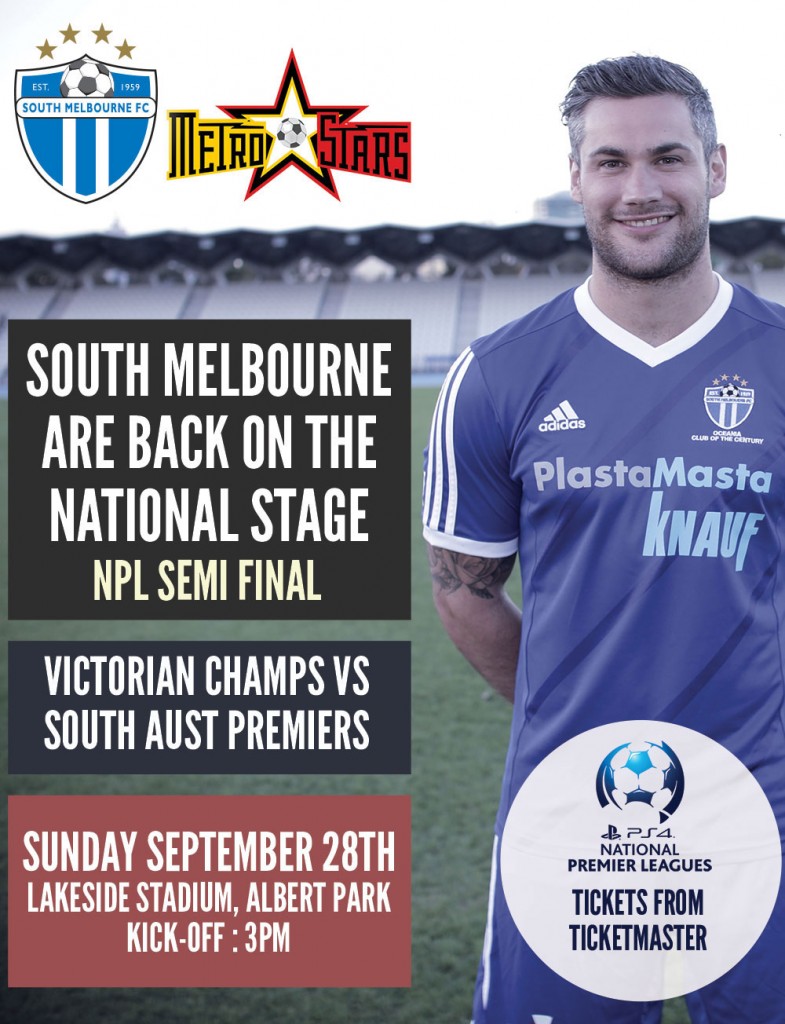 South to host PS4 National Premier League Semi Final this Sunday
