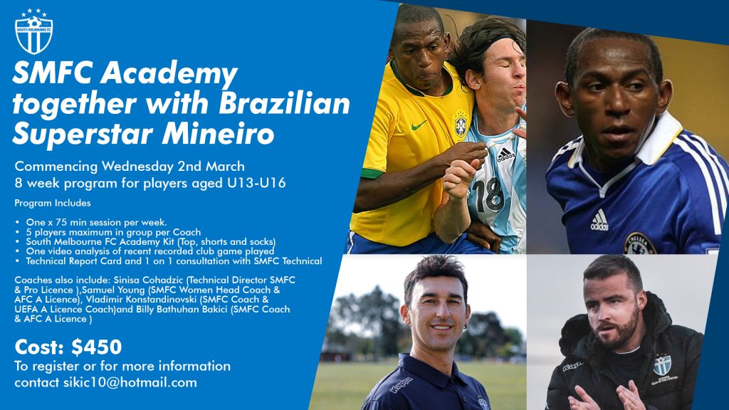 SMFC Academy together with Mineiro