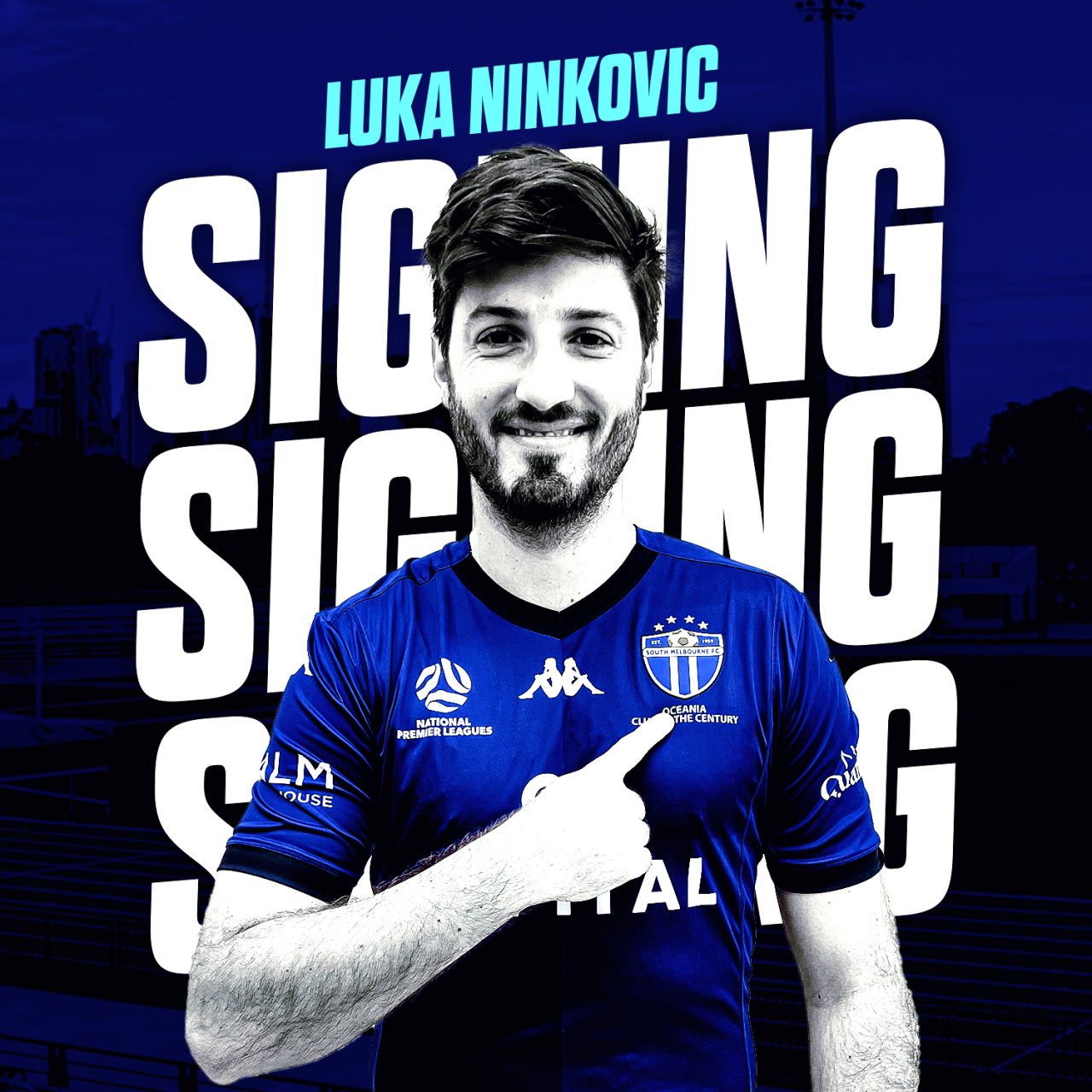 South sign forward Luka Ninkovic