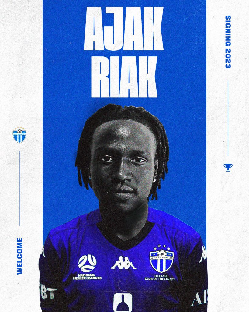 South sign striker Riak for 2023 season