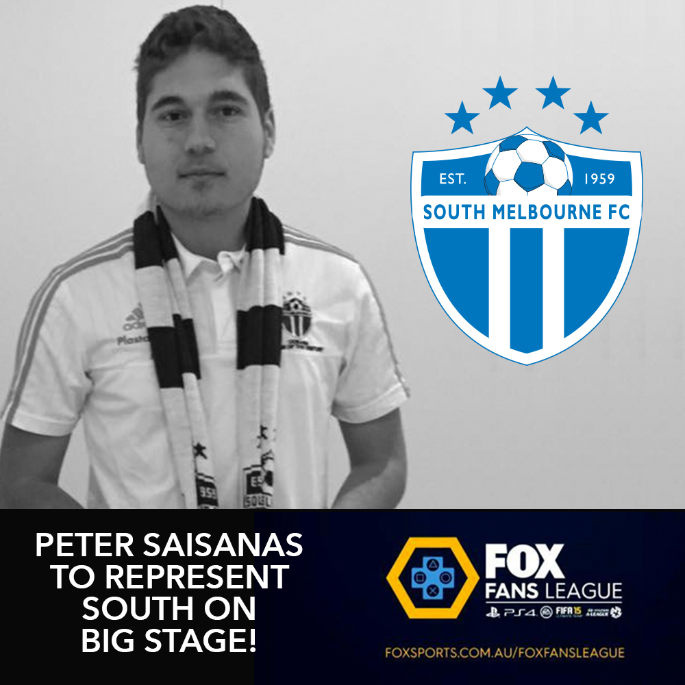 Peter Saisanas selected to represent South on big stage