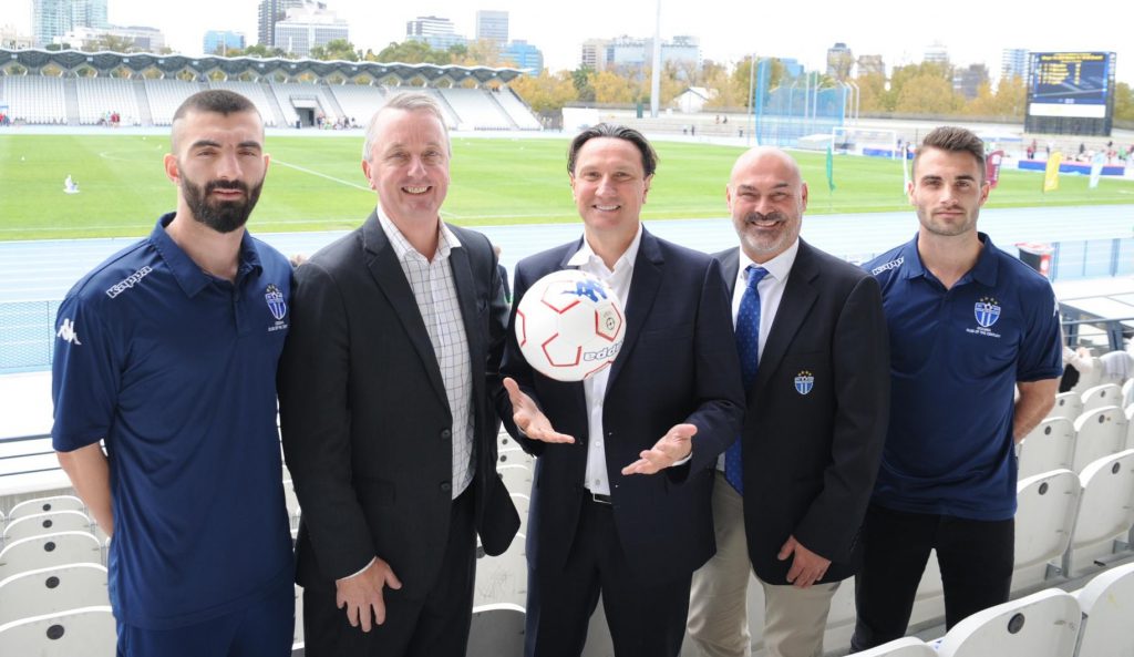Minister Martin Foley joins South A League Bid Team
