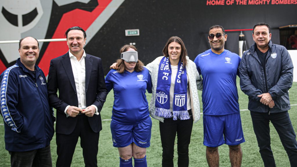 South Melbourne leading the way developing blind footballers
