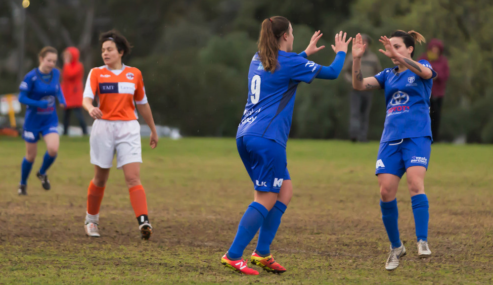 Four on the trot… Girls on top of the ladder!