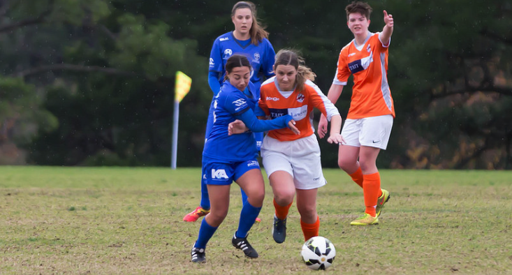 Lexi Anastassiou was a central figure in the midfield